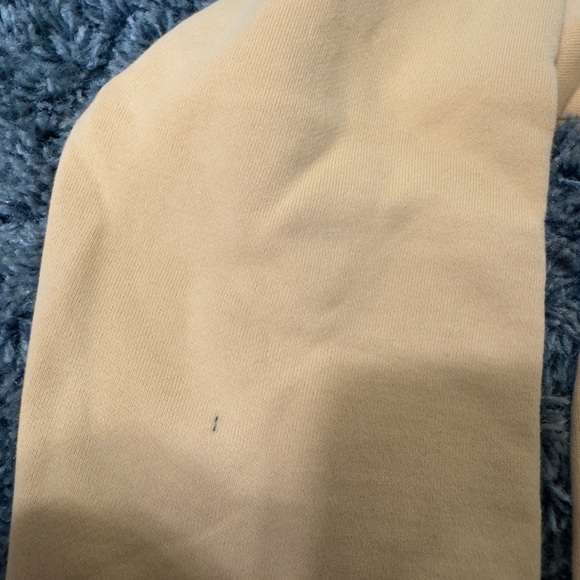 Rare Vintage Karl Helmut Medium Crewneck Light Orange Peach Spellout Sweatshirt - Picture 5 of 8